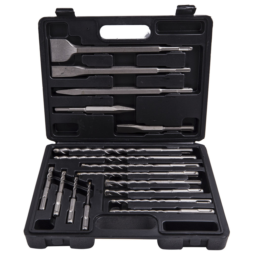 Sds Plus Drill Bit Set 17Pcs - 17 Adet SDS Plus Döner Darbeli