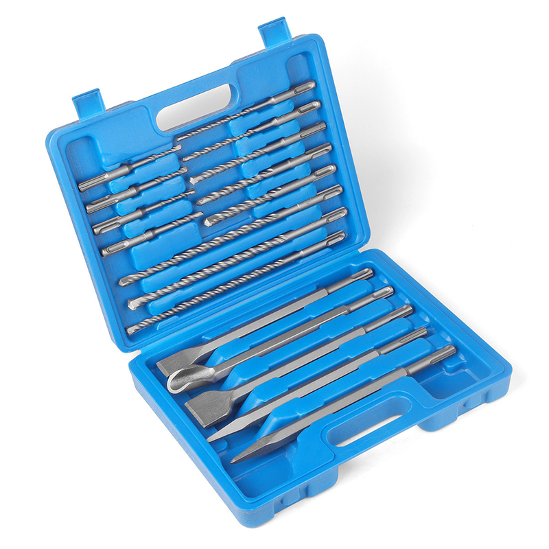 Sds Plus Drill Bit Set 17Pcs - 17 adet/takım elektrikli çekiç SDS artı