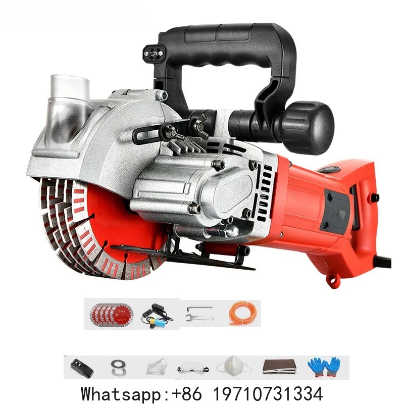 Wall Chaser Machine Concrete - Profesyonel Hidroelektrik Tesisatı Elektrikli Duvar Kanal