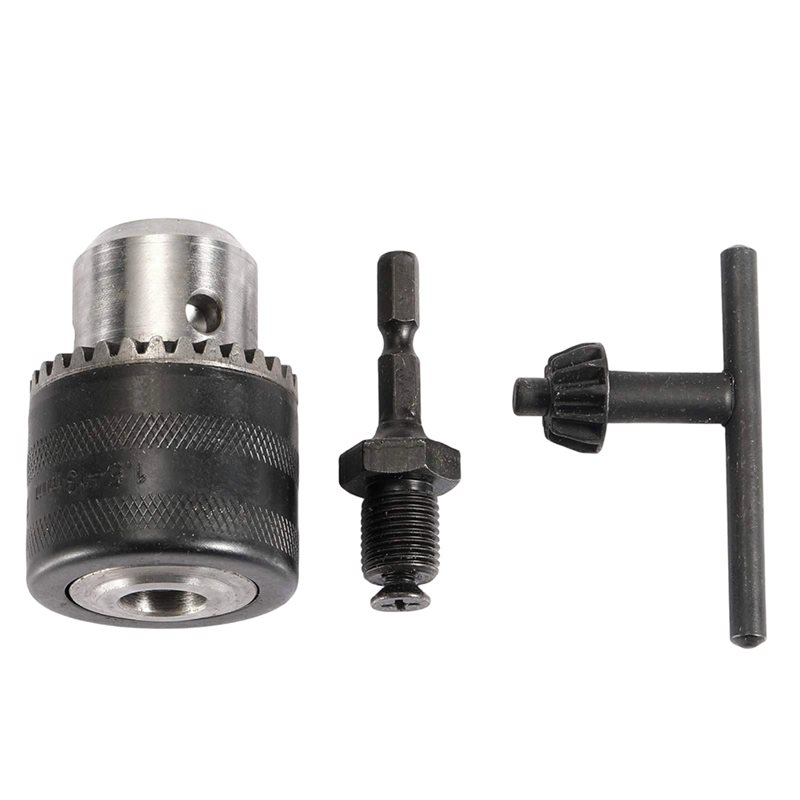 Sds Plus Chuck Adapter - A96I-SDS-Plus Yuvarlak Şaftlı 3 Çeneli Anahtarlı