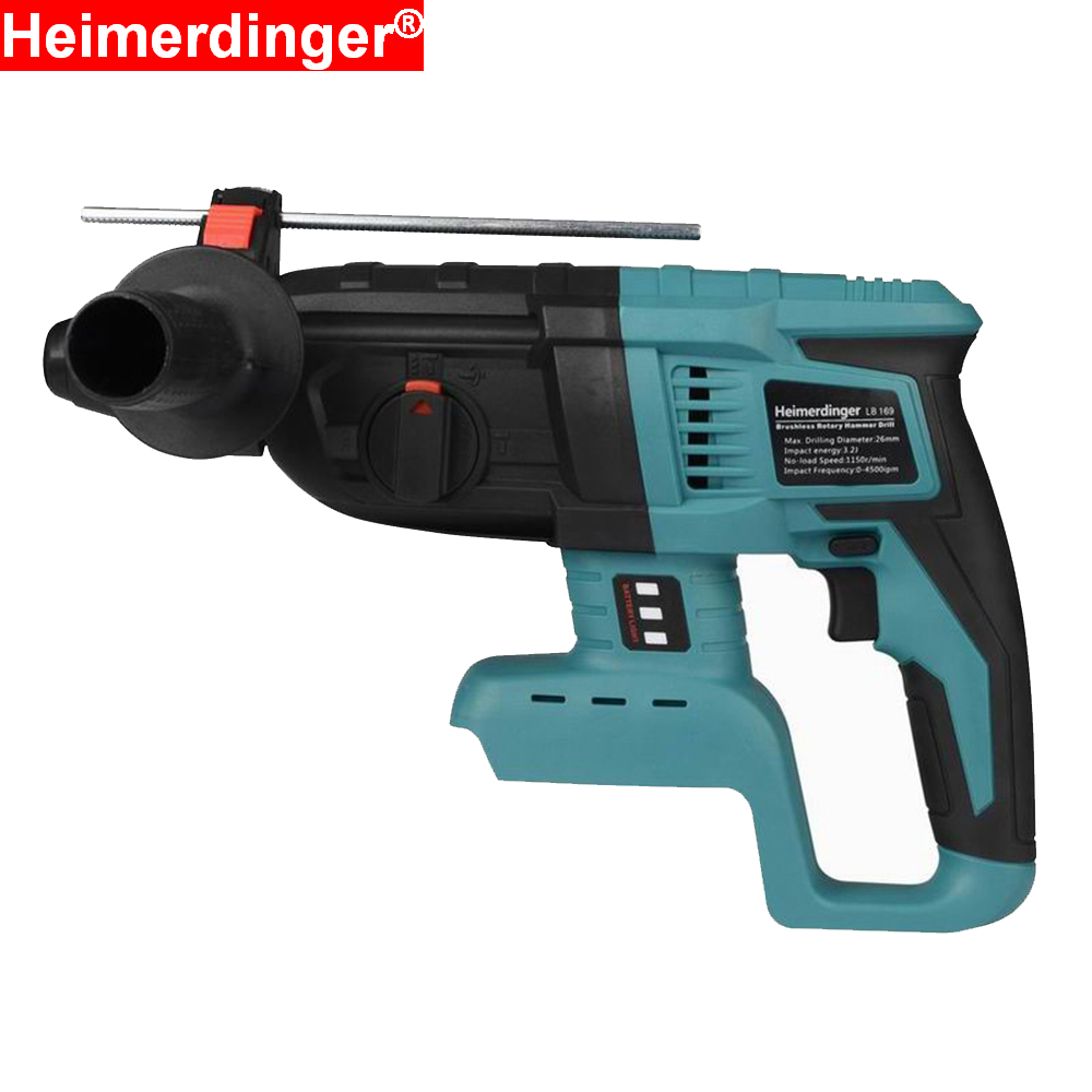 Rotary Hammer Drill 26Mm - Akülü fırçasız 1-1/8 