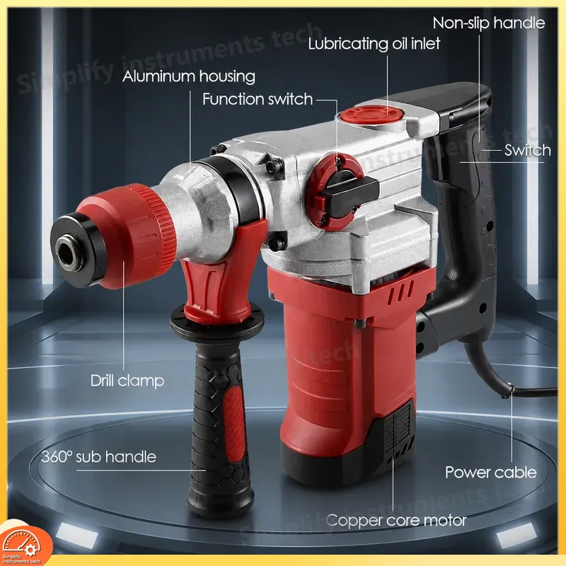 Rotary Hammer Drill 26Mm - 26mm SDS Plus Darbeli Matkap Değişken