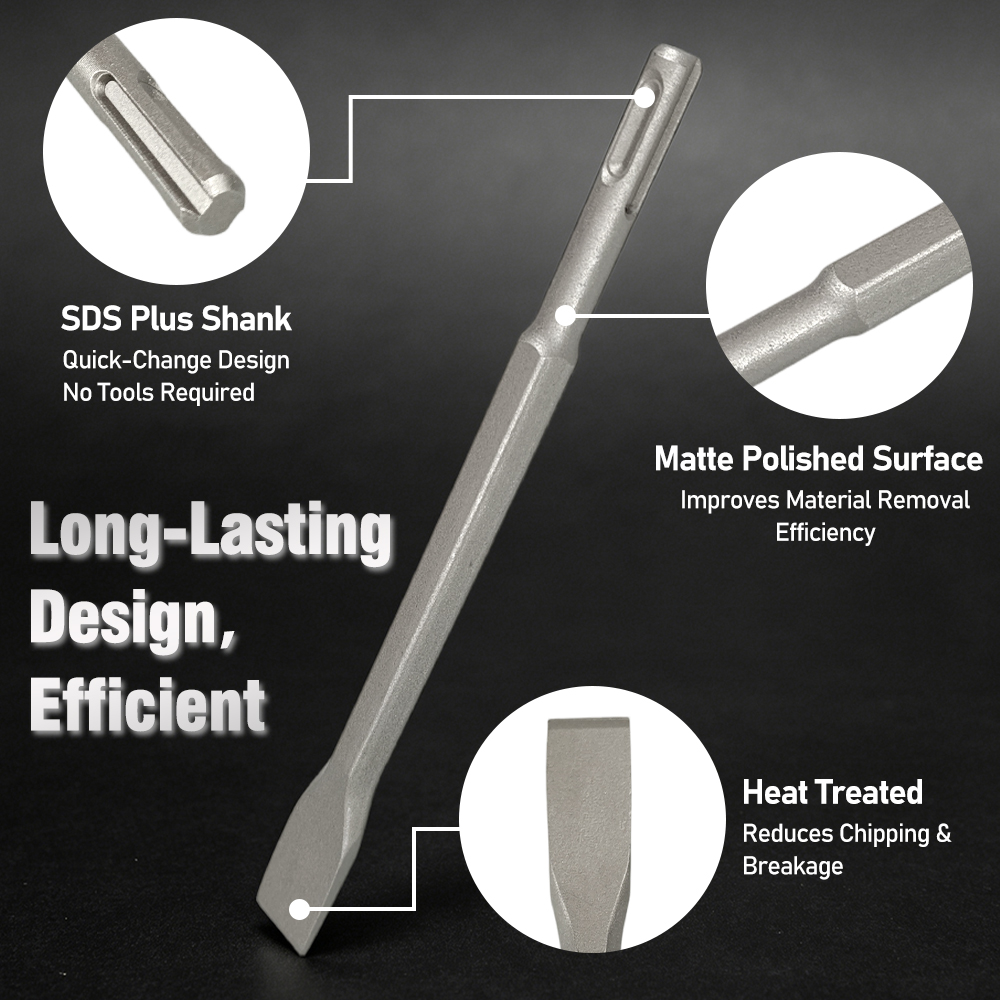5 Parça SDS Plus Döner Çekiç K - Rotary Hammer Chisel Bit Flat incelemesi ve fiyatı