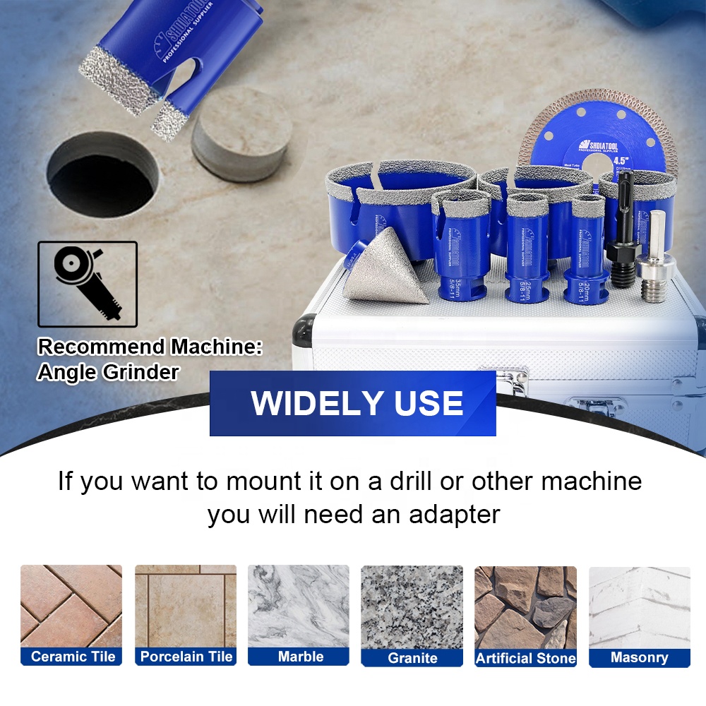 10 Parça Elmas Karot Ucu Pah K - Core Drill Bit Diamond 100Mm incelemesi ve fiyatı