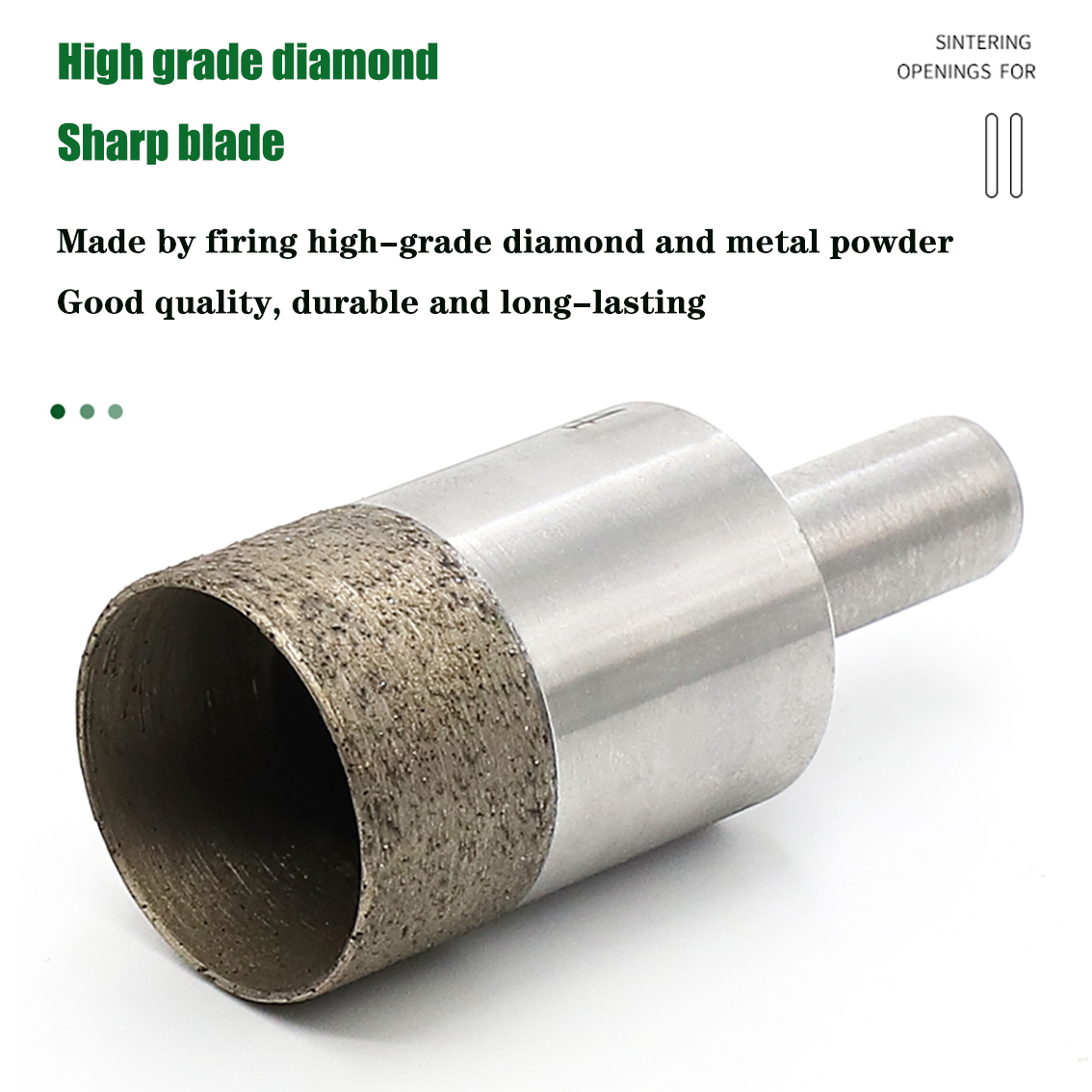 1 adet Elmas Tozu Sinterlenmiş - Core Drill Bit Diamond 100Mm incelemesi ve fiyatı