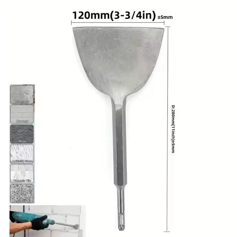 SDS-Plus Yuvarlak Şaftlı Kanal - Rotary Hammer Chisel Bit Flat incelemesi ve fiyatı