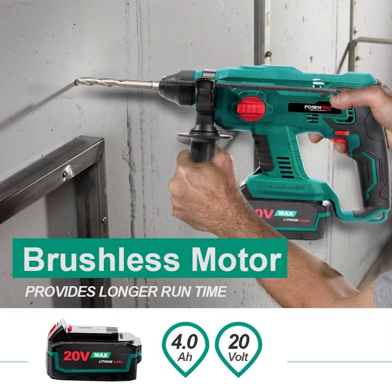 Toptan Satış İçin 20V Kablosuz - Cordless Rotary Hammer 20V Brushless incelemesi ve fiyatı
