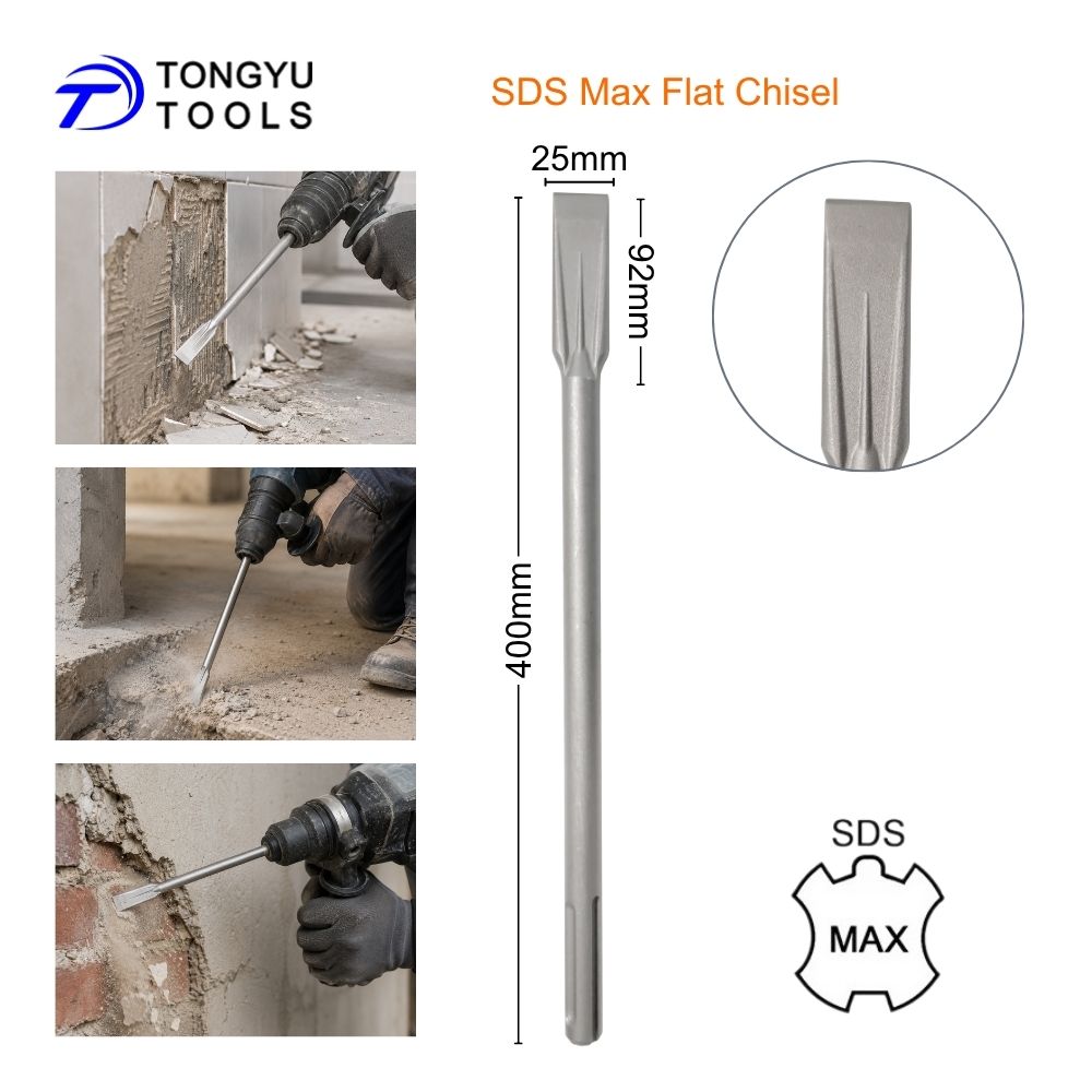 SDS Max Düz Keski 25x400mm Ağı - Rotary Hammer Chisel Bit Flat incelemesi ve fiyatı