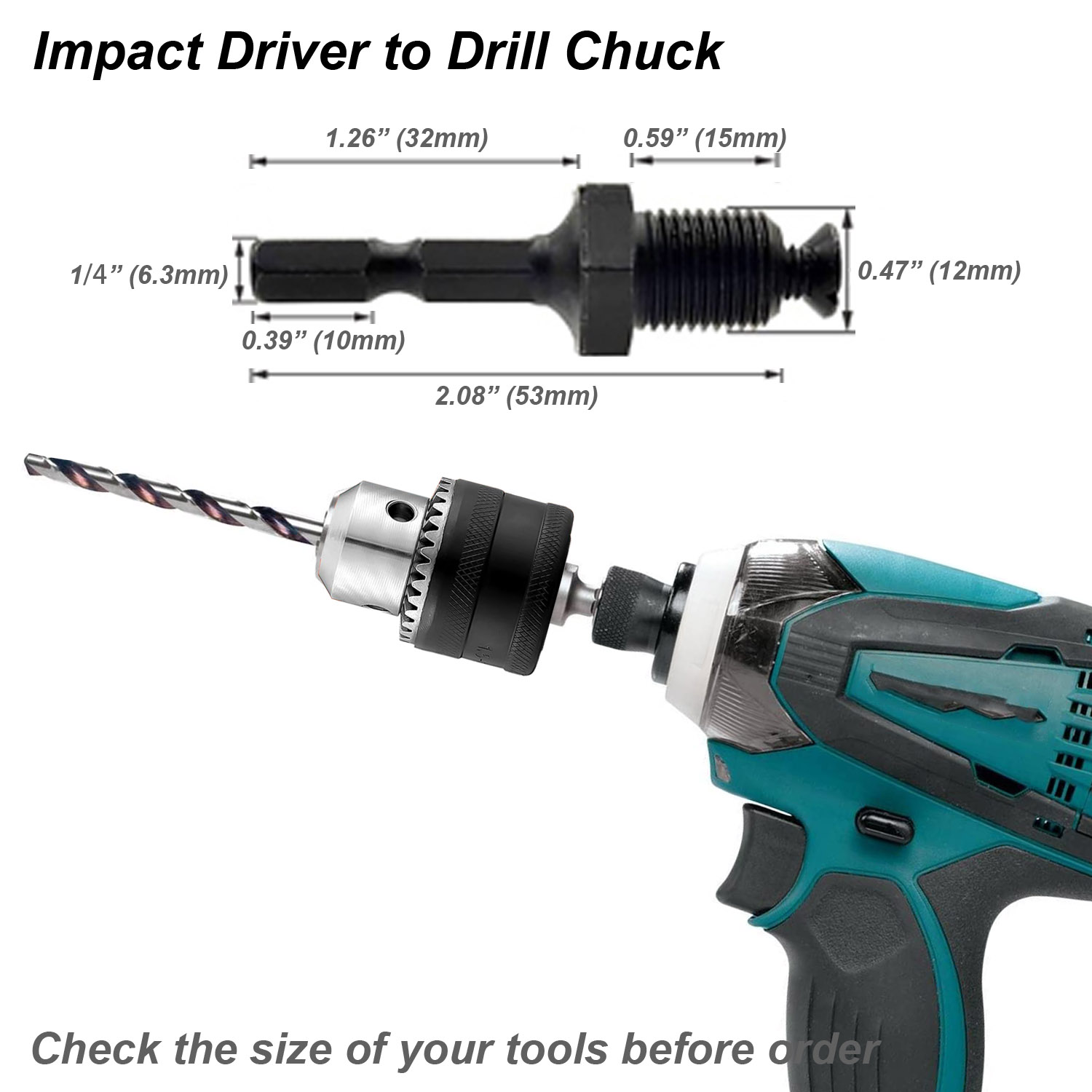 Matkap Chuck Dönüştürücü Adapt - Sds Plus Chuck Adapter incelemesi ve fiyatı