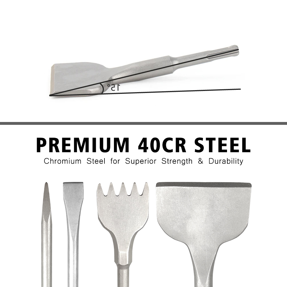 SDS Plus Şaftlı Döner Darbeli  - Rotary Hammer Chisel Bit Flat incelemesi ve fiyatı
