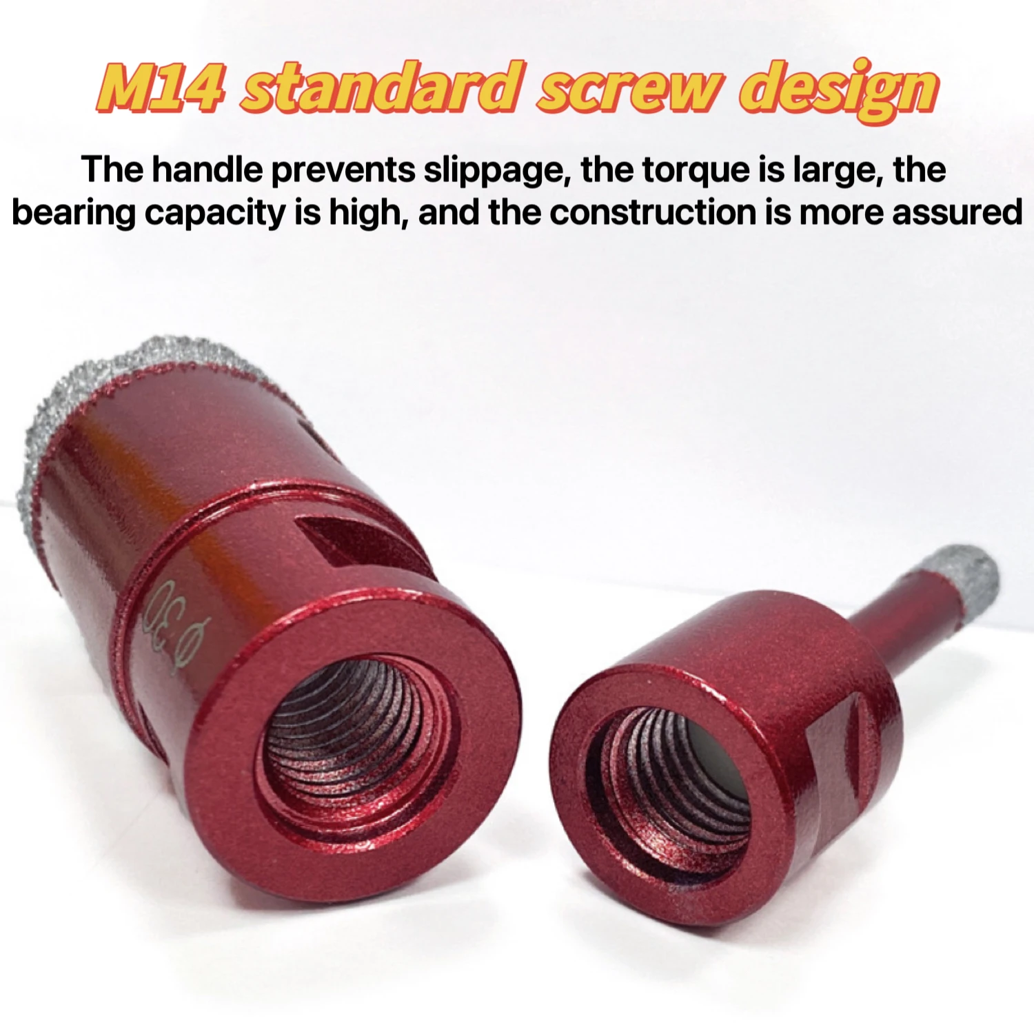 1 adet M14 6mm-100mm Vakumlu D - Core Drill Bit Diamond 100Mm incelemesi ve fiyatı