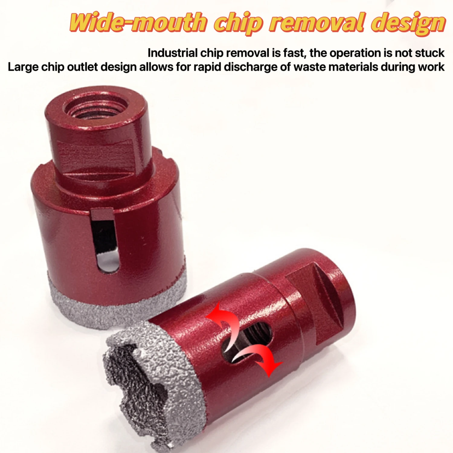 1 adet M14 6mm-100mm Vakumlu D - Core Drill Bit Diamond 100Mm incelemesi ve fiyatı