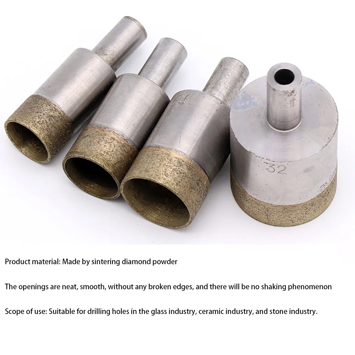 1 adet 10mm Shank 4-100mm Elma - Core Drill Bit Diamond 100Mm incelemesi ve fiyatı