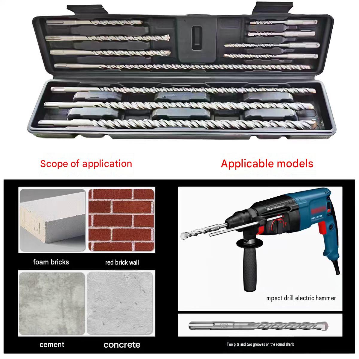 11 adet/17 adet SDS Plus döner - Rotary Hammer Chisel Bit Flat incelemesi ve fiyatı