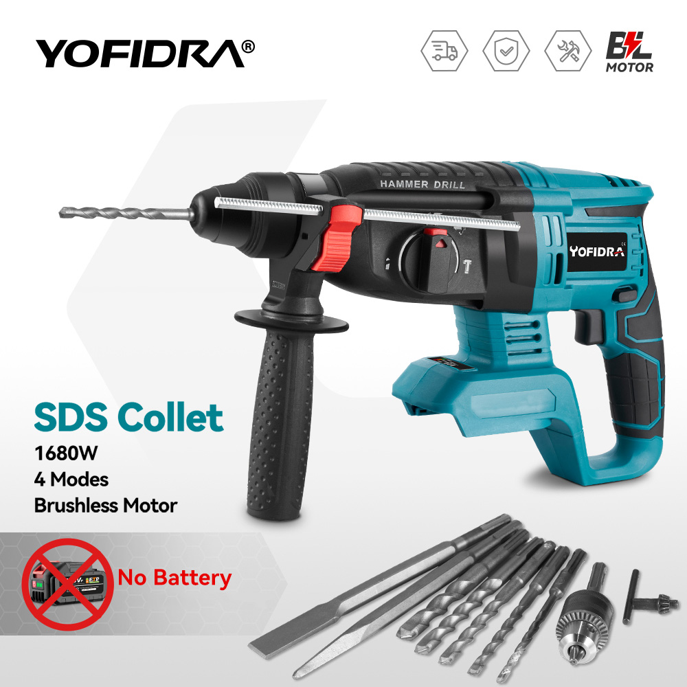 YOFIDRA 26MM Fırçasız Elektrik - Rotary Hammer Drill 26Mm incelemesi ve fiyatı