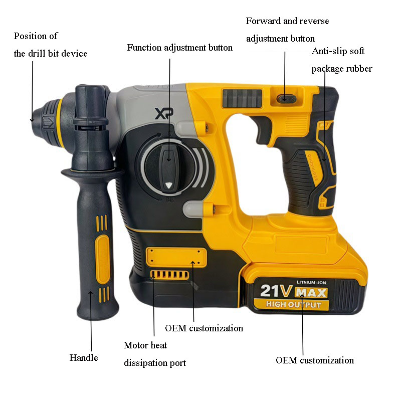 Fırçasız Döner Darbeli Matkap  - Rotary Hammer Drill 26Mm incelemesi ve fiyatı