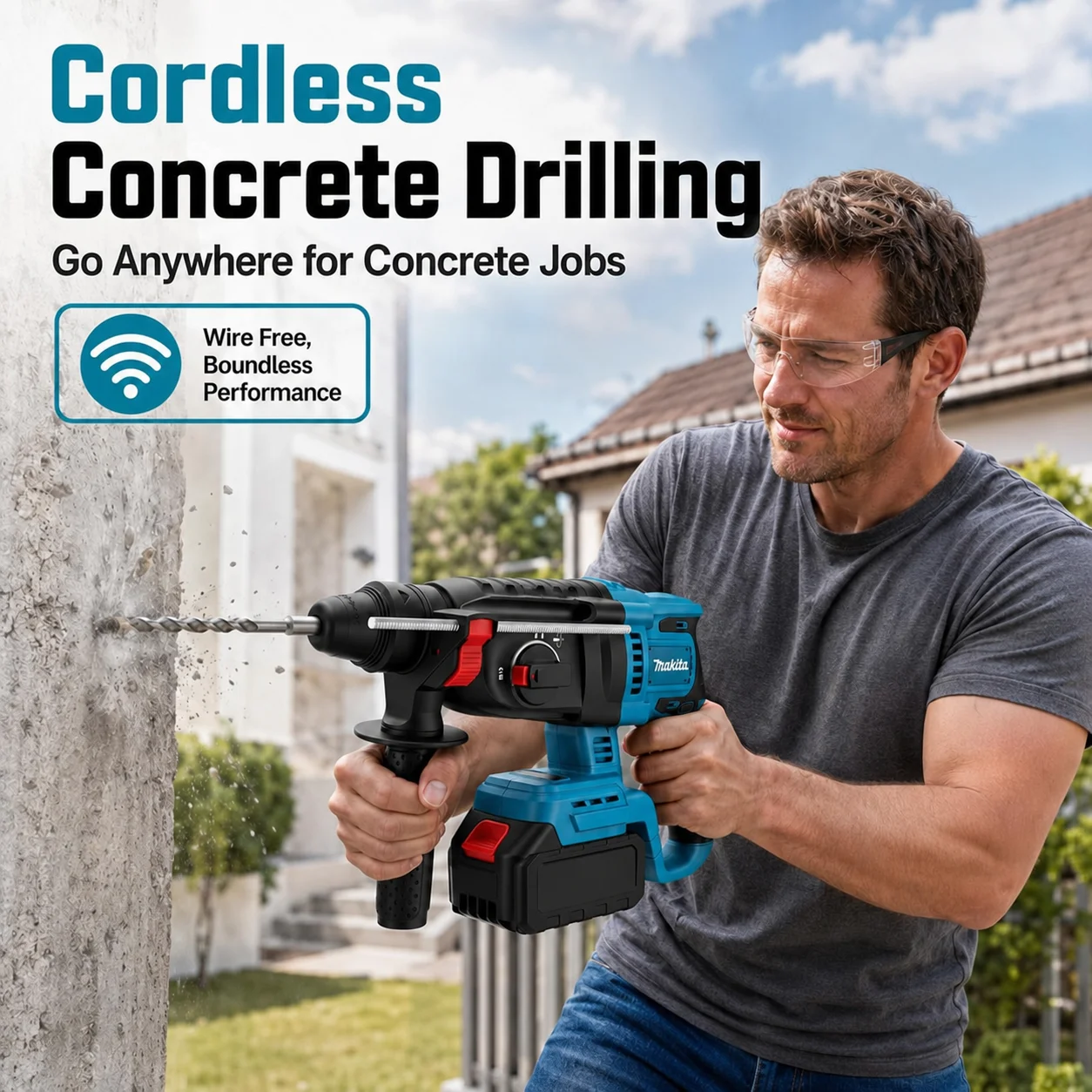 Makita DHR242 18V LXT ®   Li-i - Rotary Hammer Drill 26Mm incelemesi ve fiyatı