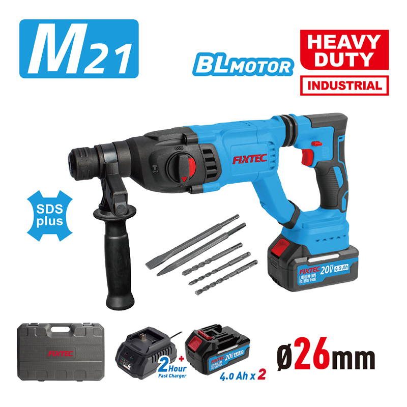 Profesyonel 20V Şarj Edilebili - Rotary Hammer Drill 26Mm incelemesi ve fiyatı