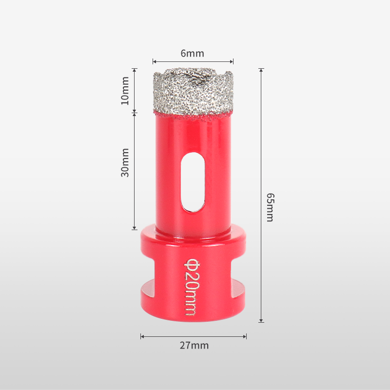 1 adet 6-100mm Kuru Elmas Delm - Core Drill Bit Diamond 100Mm incelemesi ve fiyatı