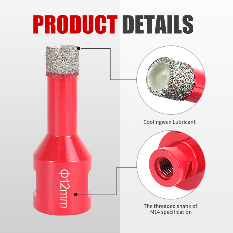 1 adet 6-100mm Kuru Elmas Delm - Core Drill Bit Diamond 100Mm incelemesi ve fiyatı