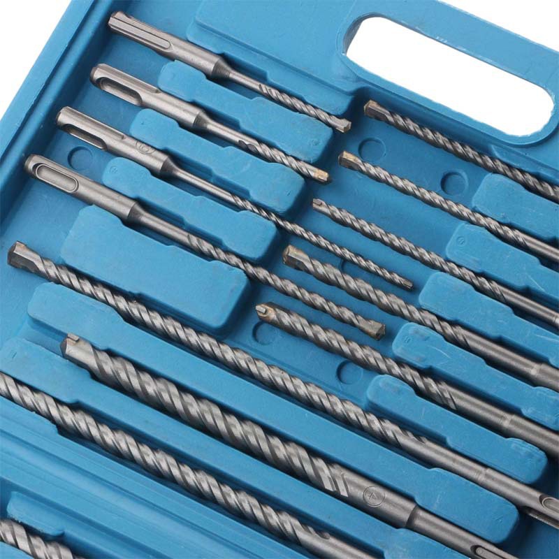 17 adet/takım elektrikli çekiç - Sds Plus Drill Bit Set 17Pcs incelemesi ve fiyatı