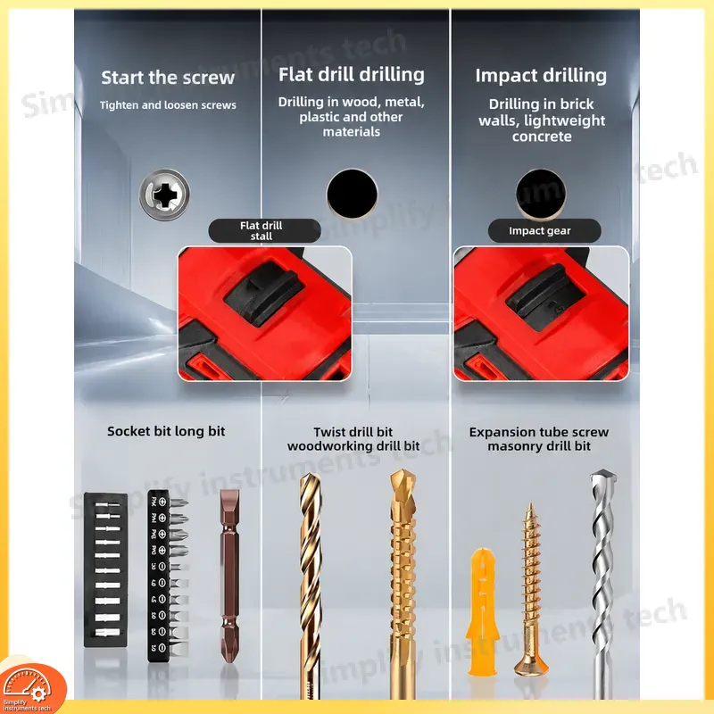18V Fırçasız Akülü Darbeli Mat - Hammer Drill Concrete 13Mm incelemesi ve fiyatı