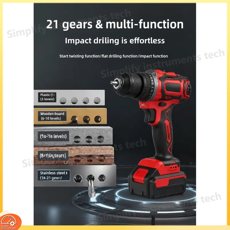 18V Fırçasız Akülü Darbeli Mat - Hammer Drill Concrete 13Mm incelemesi ve fiyatı