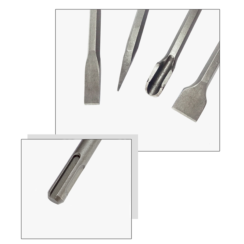 SDS PLUS döner çekiç uçları el - Rotary Hammer Chisel Bit Flat incelemesi ve fiyatı